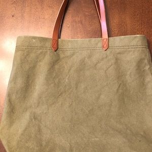Canvas Madewell tote bag